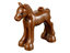 LEGO Minifigure-Horse, Friends, Foal with Black and White Eyes with No Printed Iris Pattern-Accessories / Animal-11241pb04-Creative Brick Builders