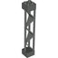 Support Girder 2 x 2 x 10 Triangular Vertical - Type 1 - Solid Top, 3 Posts