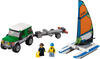 LEGO Set-4×4 with Catamaran-Town / City / Recreation-60149-1-Creative Brick Builders