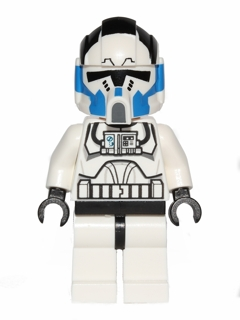 LEGO Minifigure -- 501st Clone Pilot (75004)-Star Wars / Star Wars Clone Wars -- SW0439 -- Creative Brick Builders