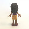 LEGO Minifigure-Andrea, Bright Light Orange Layered Skirt, Magenta Top-Friends-FRND055-Creative Brick Builders