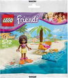 LEGO Set-Andrea's Beach Lounge (Polybag)-Friends-30114-1-Creative Brick Builders