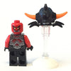 LEGO Minifigure-Ash Attacker - Orange Horns-Nexo Knights-NEX005-Creative Brick Builders