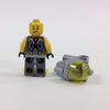 LEGO Minifigure-Atlantis Diver 4 - Lance Spears - With Yellow Flippers and Trans-Yellow Visor-Atlantis-ATL018-Creative Brick Builders