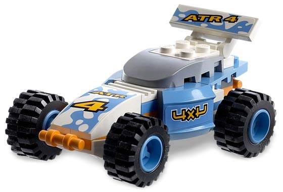 LEGO Set-ATR 4-Racers / Tiny Turbos-8657-1-Creative Brick Builders
