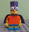 LEGO Minifigure-Bart as Bartman-Collectible Minifigures / The Simpsons Series 2-SIM031-Creative Brick Builders