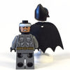 LEGO Minifigure-Batman - Dark Bluish Gray Suit, Gold Belt, Black Hands, Spongy Cape-Super Heroes / Justice League-SH151-Creative Brick Builders