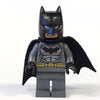 LEGO Minifigure-Batman - Dark Bluish Gray Suit, Gold Belt, Black Hands, Spongy Cape-Super Heroes / Justice League-SH151-Creative Brick Builders