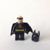LEGO Minifigure-Batman - Dual Sided Head Grin and Angry Face (Type 2 Cowl)-The LEGO Movie-TLM090-Creative Brick Builders
