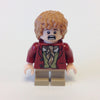 LEGO Minifigure-Bilbo Baggins - Dark Red Coat-The Hobbit and the Lord of the Rings / The Hobbit-LOR030-Creative Brick Builders