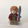 LEGO Minifigure-Bilbo Baggins - Dark Red Coat-The Hobbit and the Lord of the Rings / The Hobbit-LOR030-Creative Brick Builders