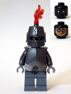 LEGO Minifigure-Black Knight / Mr. Wickles-Scooby-Doo-SCD006-Creative Brick Builders