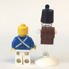 LEGO Minifigure-Bluecoat Soldier 1 - Smile-Pirates / Pirates III-PI152-Creative Brick Builders