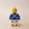 LEGO Minifigure-Bluecoat Soldier 3 - Lopsided Grin-Pirates / Pirates III-PI154-Creative Brick Builders
