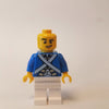 LEGO Minifigure-Bluecoat Soldier 3 - Lopsided Grin-Pirates / Pirates III-PI154-Creative Brick Builders