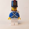 LEGO Minifigure-Bluecoat Soldier 3 - Lopsided Grin-Pirates / Pirates III-PI154-Creative Brick Builders