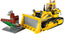 LEGO Set-Bulldozer-Town / City / Construction-60074-1-Creative Brick Builders