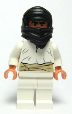 LEGO Minifigure-Cairo Thug (7195)-Indiana Jones / Raiders of the Lost Ark-IAJ038-Creative Brick Builders