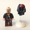 LEGO Minifigure-Captain Jack Sparrow with Jacket-Pirates of the Caribbean-POC034-Creative Brick Builders