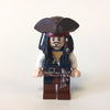 LEGO Minifigure-Captain Jack Sparrow with Tricorne and Blue Vest-Pirates of the Caribbean-POC024-Creative Brick Builders