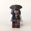 LEGO Minifigure-Captain Jack Sparrow with Tricorne and Blue Vest-Pirates of the Caribbean-POC024-Creative Brick Builders