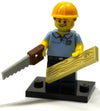 LEGO Minifigure-Carpenter-Collectible Minifigures / Series 13-COL13-9-Creative Brick Builders
