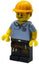 LEGO Minifigure-Carpenter-Collectible Minifigures / Series 13-COL203-Creative Brick Builders