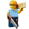 LEGO Minifigure-Carpenter-Collectible Minifigures / Series 13-COL13-9-Creative Brick Builders