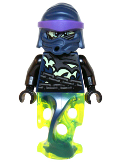 LEGO Minifigure-Chain Master Wrayth-Ninjago-NJO155-Creative Brick Builders
