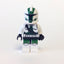LEGO Minifigure -- Clone Commander Gree-Star Wars / Star Wars Clone Wars -- SW0380 -- Creative Brick Builders