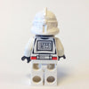 LEGO Minifigure -- Clone Trooper Ep.3, Red Markings, White Hips 'Shock Trooper' (7671)-Star Wars / Star Wars Episode 3 -- SW0189 -- Creative Brick Builders
