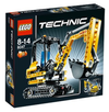 LEGO Set-Compact Excavator-Technic / Model / Construction-8047-1-Creative Brick Builders