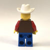 LEGO Minifigure-Cowboy Red Shirt-Western / Cowboys-WW012-Creative Brick Builders