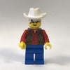 LEGO Minifigure-Cowboy Red Shirt-Western / Cowboys-WW012-Creative Brick Builders
