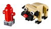 LEGO Set-Cute Pug (Polybag)-Creator-30542-1-Creative Brick Builders