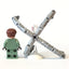 LEGO Minifigure-Dr. Octopus / Doc Ock, Sand Green Jacket, Sand Green Legs, Thin Smirk - With Arms-Spider-Man / Spider-Man 2-SPD026-Creative Brick Builders