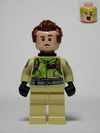 LEGO Minifigure-Dr. Peter Venkman, Printed Arms, Slimed-Ghostbusters-gb005a-Creative Brick Builders