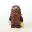LEGO Minifigure-Dwarf, Dark Orange Beard, Copper Helmet with Studded Bands, Dark Blue Arms-Castle / Fantasy Era-CAS390-Creative Brick Builders