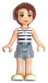 LEGO Minifigure-Emily Jones, Sand Blue Shorts-Elves-ELF005-Creative Brick Builders