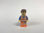 LEGO Minifigure-Emmet - Lopsided Closed Mouth Smile, with Piece of Resistance and Plate on Leg-The LEGO Movie-TLM078-Creative Brick Builders