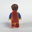 LEGO Minifigure-Emmet - Lopsided Closed Mouth Smile, with Piece of Resistance and Plate on Leg-The LEGO Movie-TLM078-Creative Brick Builders