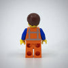 LEGO Minifigure-Emmet - Lopsided Closed Mouth Smile, Without Piece of Resistance-The LEGO Movie-TLM087-Creative Brick Builders