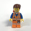 LEGO Minifigure-Emmet - Wide Smile, with Piece of Resistance and Plate on Leg-The LEGO Movie-TLM026-Creative Brick Builders