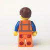 LEGO Minifigure-Emmet - Wide Smile, without Piece of Resistance-The LEGO Movie-TLM066-Creative Brick Builders