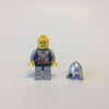 LEGO Minifigure-Fantasy Era - Crown Knight Scale Mail with Crown, Helmet with Neck Protector, Scowl-Castle / Fantasy Era-CAS337-Creative Brick Builders