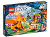 LEGO Set-Fire Dragon's Lava Cave-Elves-41175-1-Creative Brick Builders