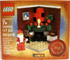 LEGO Set-Fire Place Scene - Limited Edition Holiday Set (2011)-Holiday / Christmas-3300002-1-Creative Brick Builders