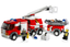 LEGO Set-Fire Truck-Town / City / Fire-7239-4-Creative Brick Builders