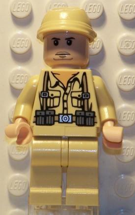 LEGO Minifigure-German Soldier 3-Indiana Jones / Raiders of the Lost Ark-IAJ006-Creative Brick Builders