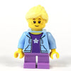 LEGO Minifigure-Girl, Bright Light Blue Hoodie, Medium Lavender Short Legs-Town / City-CTY665-Creative Brick Builders